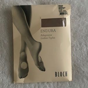 Bloch tan Adaptatoe body tights